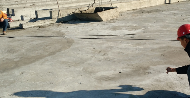 定位、彈基準(zhǔn)線、試鋪